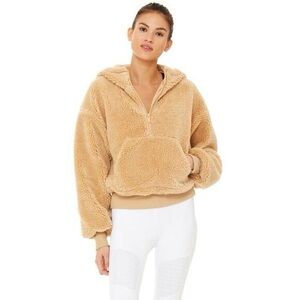 ALO Yoga Tan Teddy Jacket